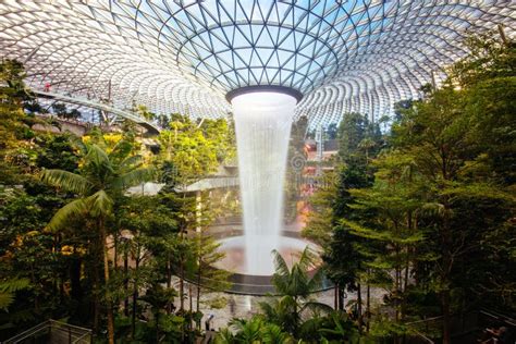 The Iconic Jewel At Changi Airport In Singapore Editorial Image Image