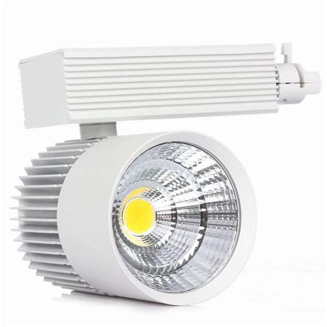 Cob led ceiling light track lighting rail picture lamp adjustable aperture shop. 4Pcs Cob 30W Art Gallery Led Track Lighting Led Track ...