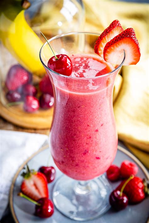 Red Berry All Fruit Smoothies Recipe Plant Based Dairy Free