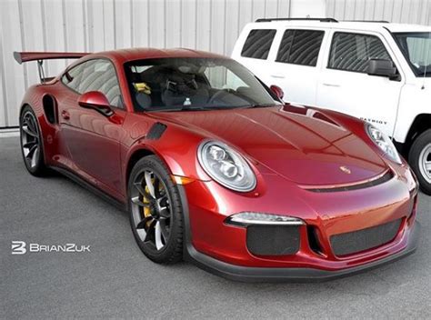Ruby Red Metallic Porsche 911 Gt3 Rs Is A Flawless Gem Autoevolution