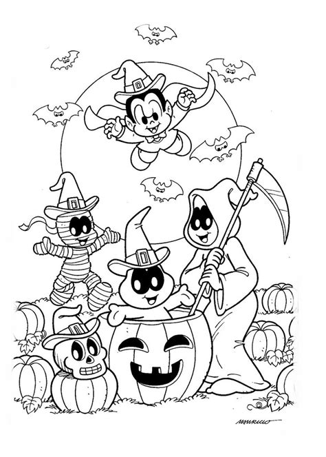 Desenhos De Halloween Para Colorir Atividades Educativas