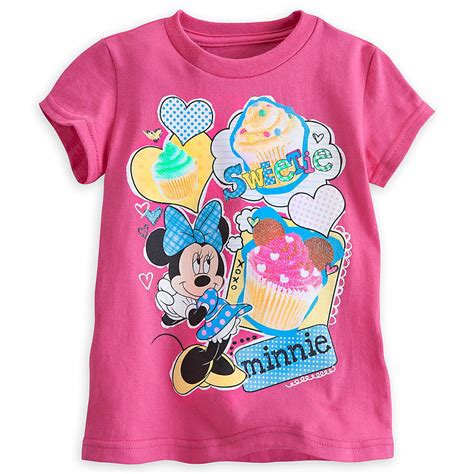 Disney Store Minnie Mouse Short Sleeve T Shirt Girl Size 56 Walmart