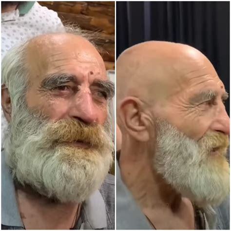 Homeless Man With Beard