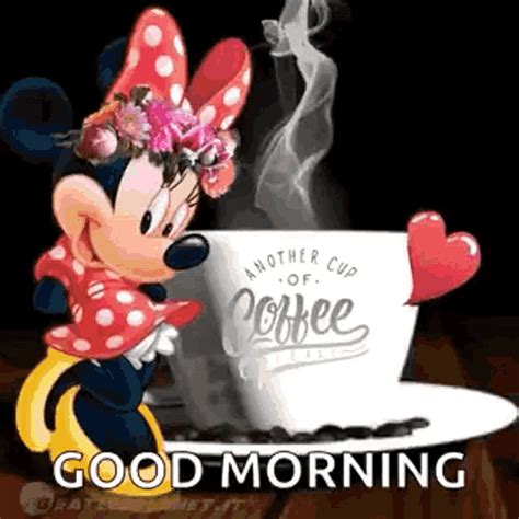 Minnie Mouse Morning GIF Tenor GIF Keyboard Bring Personality To