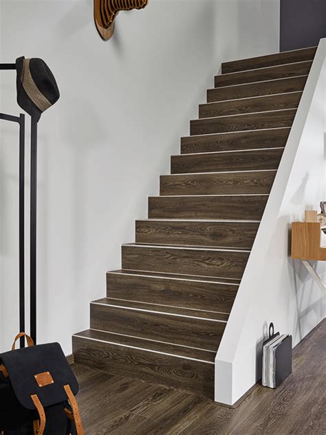 Stair nosing and edge trims and transition profiles. Stair nosings | Moduleo Luxury Vinyl Flooring