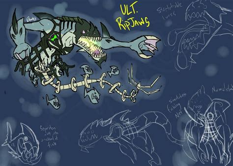 Ultimate Ripjaws Concept By O R Ash On Deviantart Aliens Ben 10
