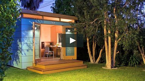 Modern Shed Taj The 10x12 Backyard Art Studio On Vimeo