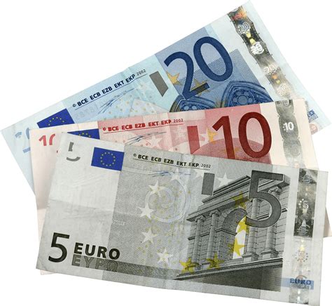 Money Euro Banknotes Coin Euro Png Download 20121852 Free