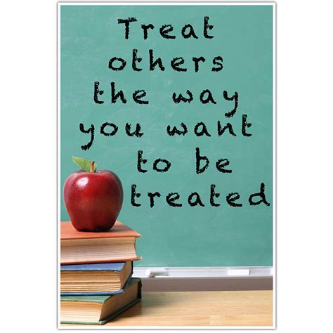Treat Others The Way You Want To Be Treated School Classroom Poster