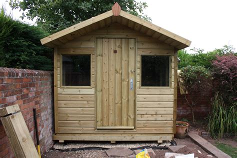 8ft X 6ft Shed With Overhang The Wooden Workshop Bampton Devon The