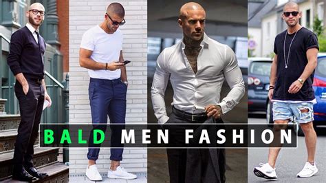 Bald Men Fashion Best Fashion For Bald Guys Youtube