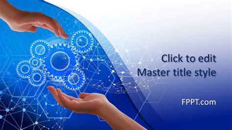 This template was designed with the theme of the fourth industrial revolution. Free Digital Information Technology PowerPoint Template ...