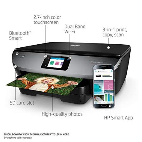 Hp Envy Photo 7155 All In One Photo Printer With Wireless Printing