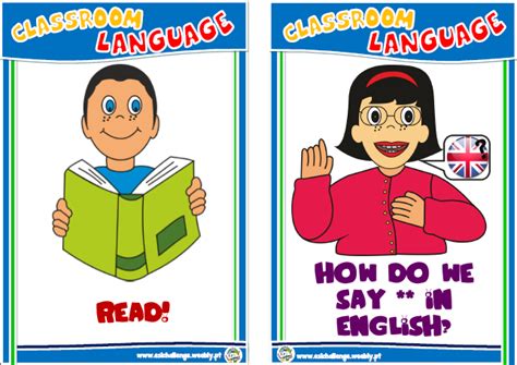 Classroom Language Flashcards