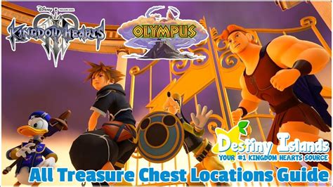 Kingdom Hearts Iii All Treasure Chests Guide Olympus Youtube