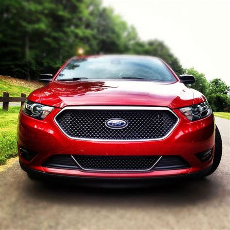 2013 Ford Taurus Sho Red Ecoboost V6 35l365hp Want One So Bad