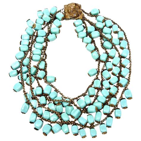 Vintage Miriam Haskell Necklaces 110 For Sale At 1stdibs