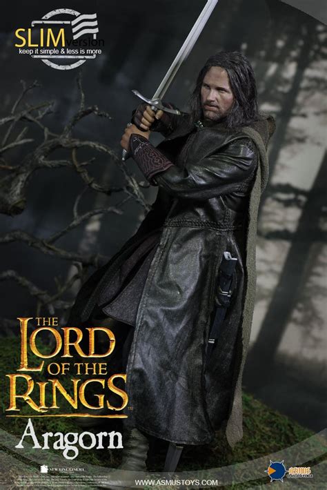 16 Scale The Lord Of The Rings Aragorn Figure Slim Version By Asmus