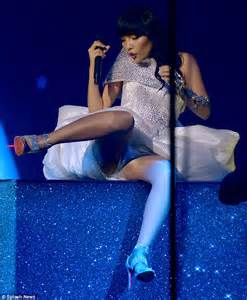 Dami Im Flashes Shiny Underwear Ahead Of Eurovision Song Contest Daily Mail Online