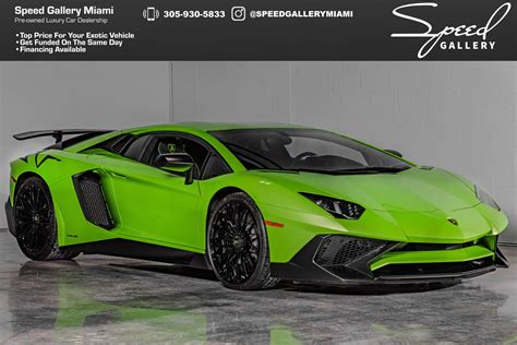 2017 Lamborghini Aventador Sv Coupe Lp750 4 Best Color 2k Miles