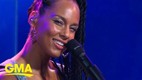 Alicia Keys Performs Like Youll Never See Me Again On Gma The Global Herald