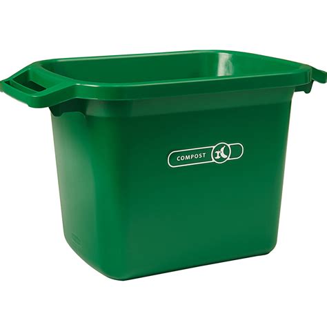 • 18 gallon plastic storage bin/tub and lid (i really like the rubbermaid roughneck tote bins) • drill and drill bits • plastic bin or bowl (for wetting newspaper, cardboard, etc.) • Rubbermaid 2055573 5.5 Gallon Green Rectangular Compost Bin