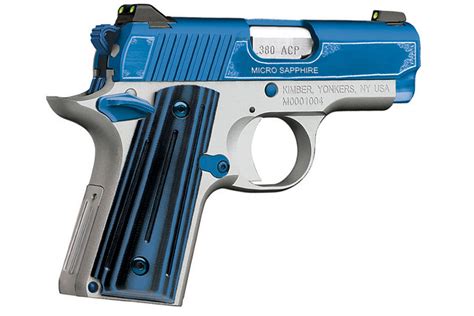 No products could be found for your selection. Kimber Micro Sapphire Special Edition 380 Auto with Blue ...