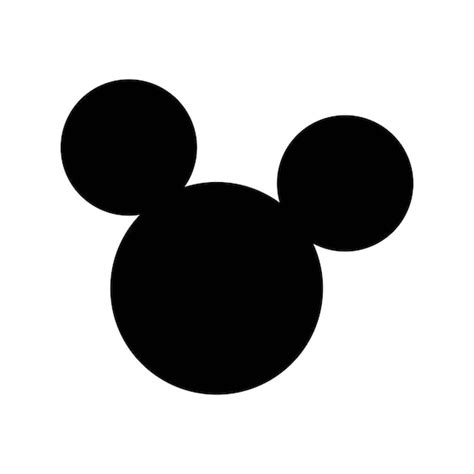 Mickey Mouse Ears Disney Svg Cricut Silhouette Dxf Eps Png Cdr Etsy