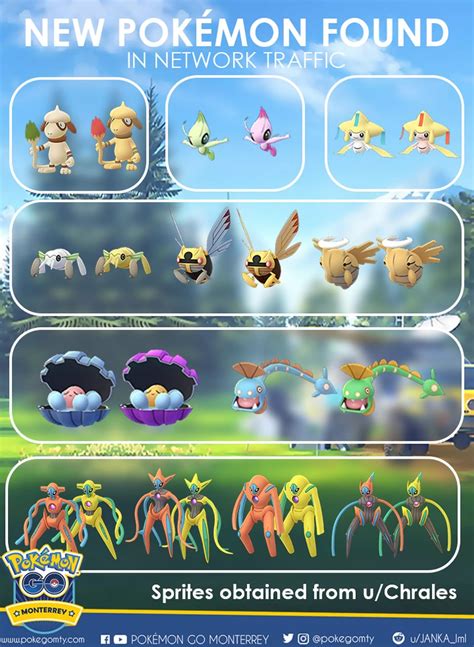 On your big fun adventures outside, you've probably come across a bunch of really cool pokemon. Several upcoming Pokemon found in Pokemon GO's code ...