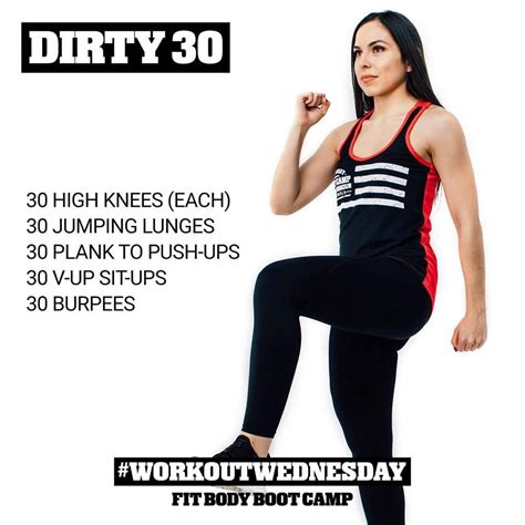 Wednesday Workout Wednesday Workout Boot Camp Workout Fit Body Boot