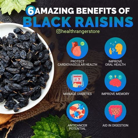 6 Amazing Benefits Of Black Raisins Health And Wellness Health Nutrition