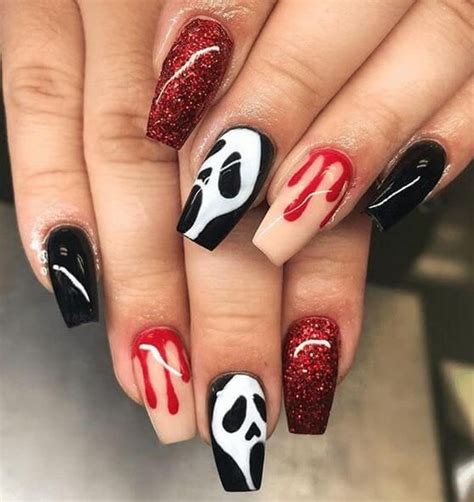 Halloween Nails Halloween Press On Nails Press On Nails Etsy In 2021