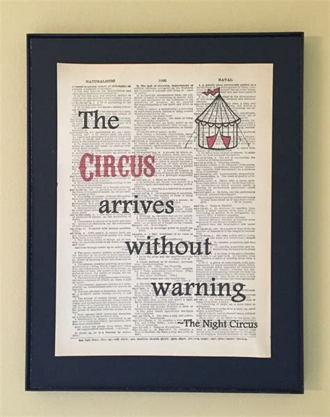 The Circus Arrives Without Warning Night Circus By Bookishbirds