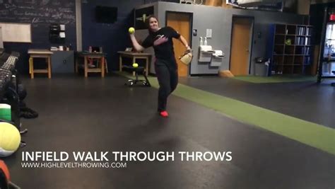 Softball Throwing Drillshigh Level Throwing®️ Video Softball