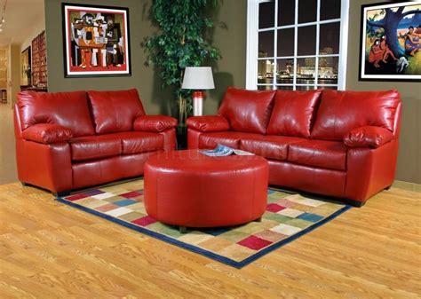 15 Best Collection Of Red Leather Couches For Living Room