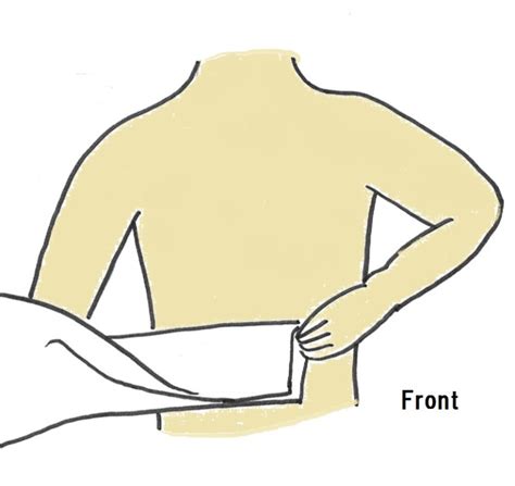 How To Wrapbind Your Chest By Sarashi 2 Not Folded Japanese