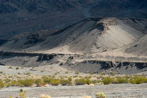 Fault Scarp Cutting Alluvial Fan Deposits Geology Pics