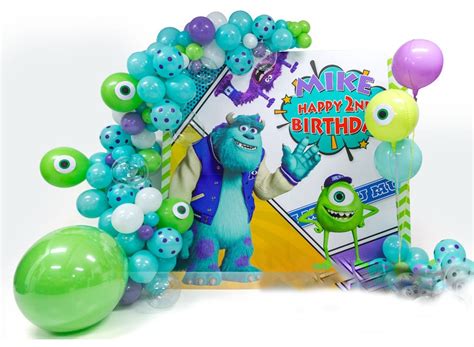 Monsters University Theme Party Balloon Kit Monsters Balloon Etsy