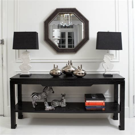 12 chic console table decorating ideas to freshen up your decor. 7 Black Console Table Ideas