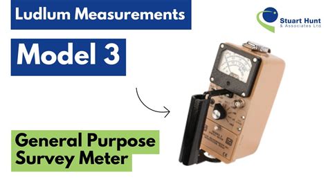 Model 3 General Purpose Survey Meter Ludlum Measurements Youtube