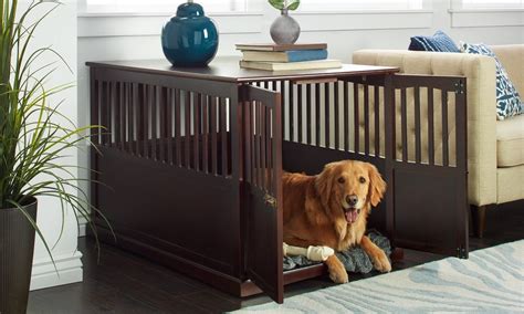 Young puppies want to be with their people at all times and if you disappear from sight the first time he's put in his crate, then your little guy is going to be. 5 Tips for Choosing the Right Size Dog Kennel | Overstock.com