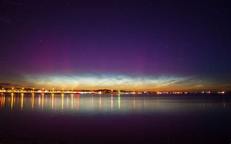 Kiel is a port on both after 1871 it also became an important naval base; Auroras Over Noctilucent Clouds - Kiel, Schleswig-Holstein ...
