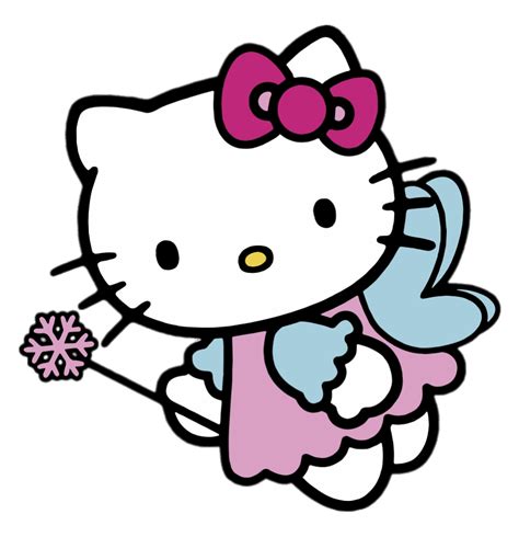 Hello Kitty Pequeña Hada Png Transparente Stickpng