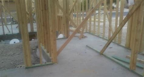 These are prone to slipping out even when they seem to be secure. Framing a Wall, Framing Basement Walls, Framing Floors