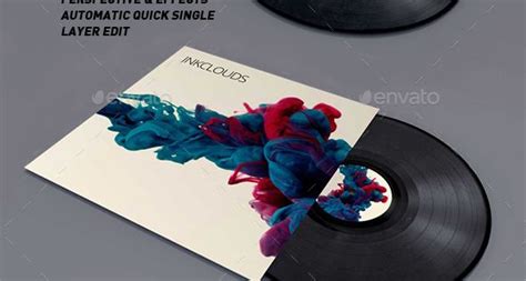 Download Double Sleeve Vinyl Mock-Up PSD | Mockup