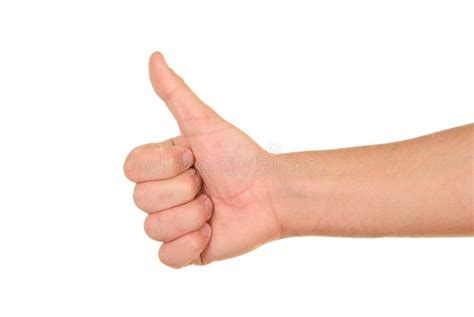 Hand With Lifted Finger Stock Photo Image Of Sign Finger 12512766