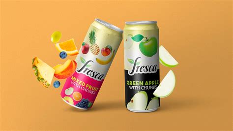 Juice Packaging Design Fresca Juice Case Study