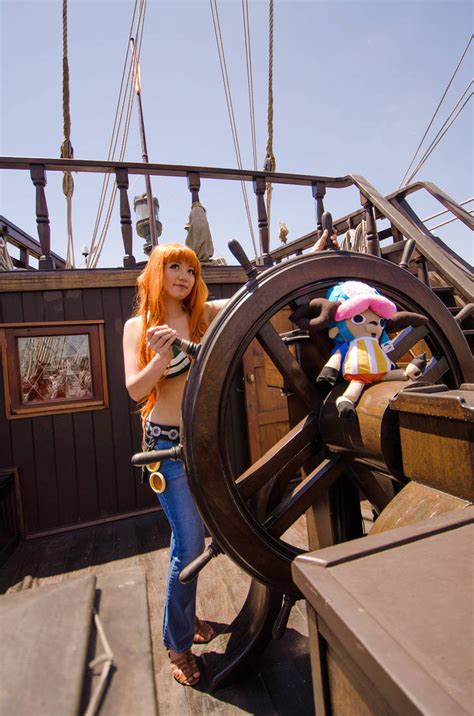 Nami Navigating The World One Piece Cosplay By Firecloak On Deviantart