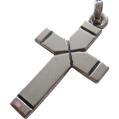 James Avery Sterling Silver 925 Latin Cross Pendant From Susabellas On
