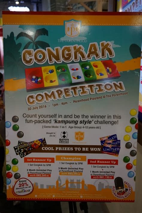 The play area is the main attr. Congkak Competition @ The Parenthood Sunway Putra Mall ...